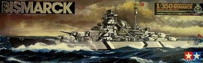 Tamiya 78013 German Battleship Bismarck (1:350)