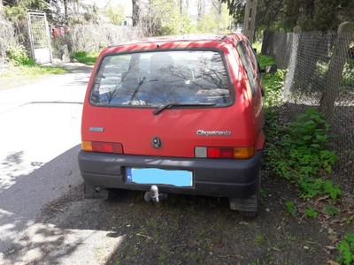 Fiat Cinquecento z hakiem +części.