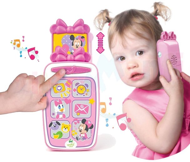 Clementoni Disney Baby Minnie Telefono Primo Smarphone CLEMENTONI