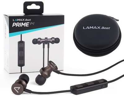 LAMAX PRIME P-1 Słuchawki BLUETOOTH z mikrofonem - 6603982095 - oficjalne  archiwum Allegro