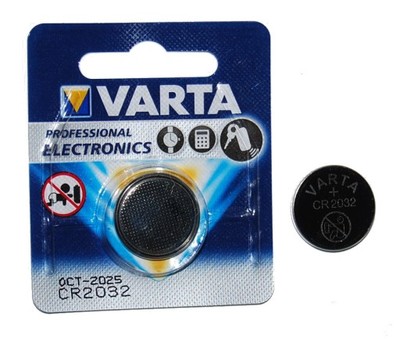 Bateria VARTA CR2032 DL2032 BR2032 CR 2032 3.0V