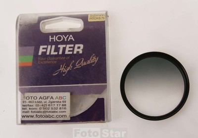 Filtr Hoya połówkowy szary 52mm