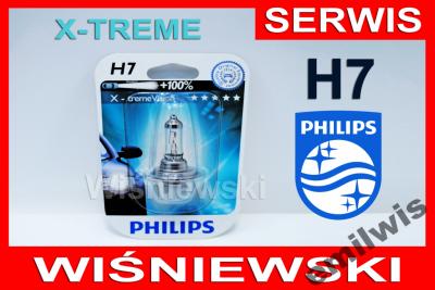 H7 PHILIPS X-TREME VISION +100% ŻARÓWKA HALOGENOWA