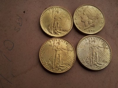 Stare Złote monety. - 6590827922 - oficjalne archiwum Allegro