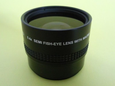 Konwerter semi fish-eye 0.4x HD + Macro 40,5 SANYO