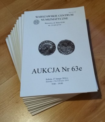 Katalogi aukcji WCN - 11 szt.