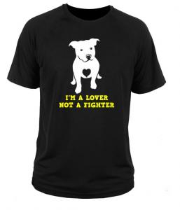 koszulka t-shirt  pitbull Pit Bull Terrier obroża