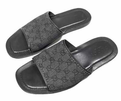 Gucci klapki skórzane buty -oryginał- 1000zł butik - 6798831282 - oficjalne  archiwum Allegro