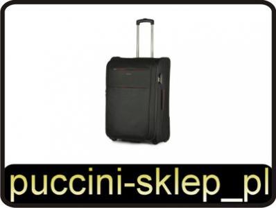 Duża walizka PUCCINI EM-50307 A czarna CAMERINO