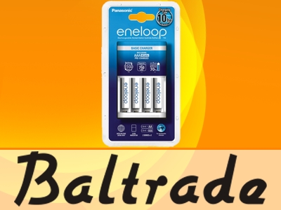 Ładowarka Eneloop BQ-CC51 + 4 x R6/AA Eneloop MCCE