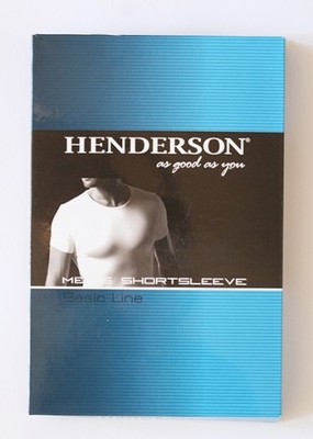 Podkoszulek męski HENDERSON biały 100% BAWEŁNA XL