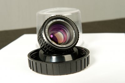 Powiększalnikowy obiektyw Nikkor EL 50 mm f 2.8
