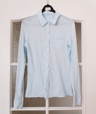 BANANA REPUBLIC buzka koszulowa koszula błękit 36S