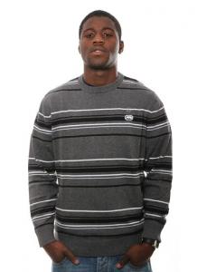 Sweter L Ecko  Core Stripe Sweater Grey