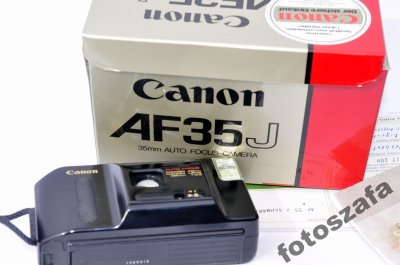 Kultowy Canon AF35J Kompakt w pudełku