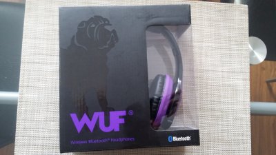 Słuchawki bluetooth WUF nowe gwarancja