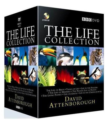 ŻYCIE [24 DVD] Life: Zestaw BBC David Attenborough