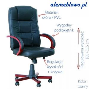 Fotel Felix obrotowy biurowy na kółkach krzesło