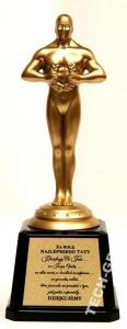 Oskar Oskary podziękowania rodziców świadków 21cm
