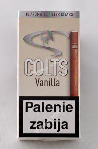 Cygaretki Colts Vanilla Filter 10 sztuk