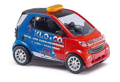 Busch 46151 Smart Fortwo Klo &amp; Co 1:87