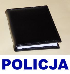 POLICJA OKŁADKA NA NOTES SŁUŻBOWY BLOCZKI GRATIS - 3353188996 - oficjalne  archiwum Allegro