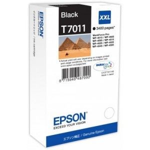 Epson Tusz T7011 Czarny XXL do serii WorkForce WP4