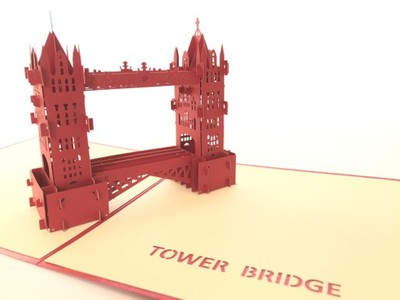 Kartki 3D Tower Bridge London Anglia