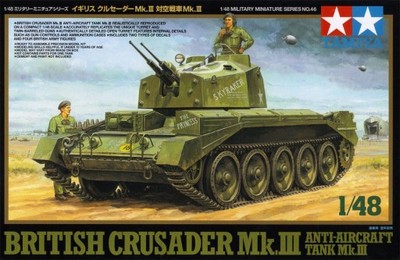 TAMIYA 32546 1/48 British Crusader Mk.III Anti- Ai