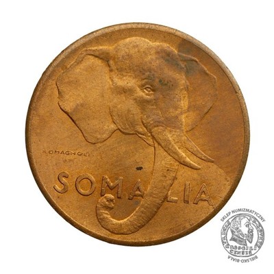 2874. SOMALIA 5 CENTESIMO 1950 STAN 1