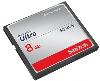 Karta CF 8GB Compact Flash SanDisk ULTRA 50MB/s fv