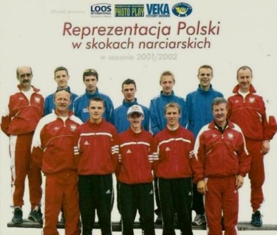 2001 2002 Polska Kadra Skoczków Unikat!