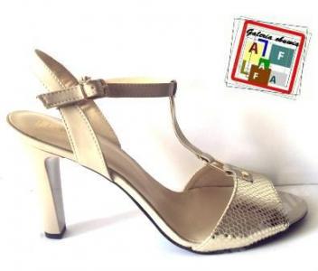 złote buty sandały Eksbut - Gina Piacci 34-3108 39 - 4161922332 - oficjalne  archiwum Allegro