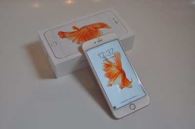 iPhone 6s plus + 16 GB różowe złoto gwarancja OKAZ