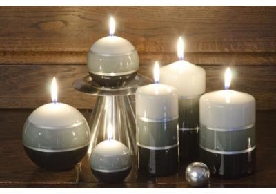 Klasyczne świece świeczki dekoracyjne ozdobne - 4007673017 - oficjalne  archiwum Allegro