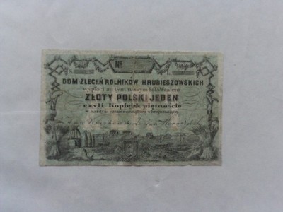 ZŁOTY POLSKI JEDEN, 1864