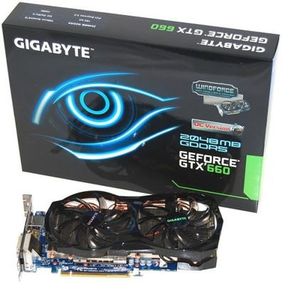 GIGABYTE GeForce GTX 660 OC WindForce 2X 2GB DDR5 - 6629337636 - oficjalne  archiwum Allegro