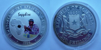 Somalia 250 Shillings 1998 Szafir