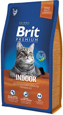Brit Cat Premium INDOOR kurczak 8KG +KURIER