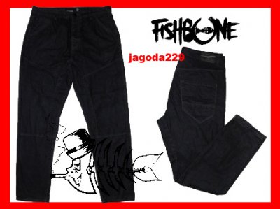 FISHBONE ORIGINAL Spodnie Jeansy MIKE p 96 W36 L34