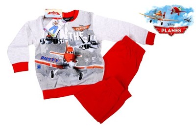 Piżama Disney Samoloty czerwona SUPER CENA [98]