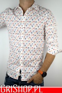 SISLEY koszula męska SIZE XL flamingi - 6361624317 - oficjalne archiwum  Allegro