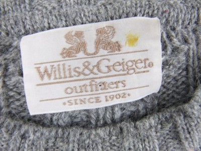 WILLIS&amp;GEIGER 100% baby alpaka made in Peru L