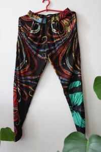 spodnie Desigual Lacroix kolor patchwork 24 xs