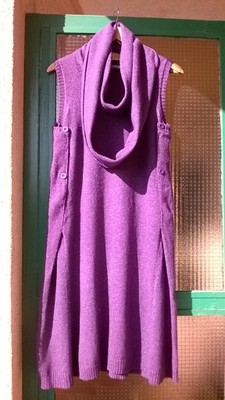 Sukienka z szalem Solar 100%wełna XL