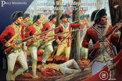 American War of Independence British Infantry WBM