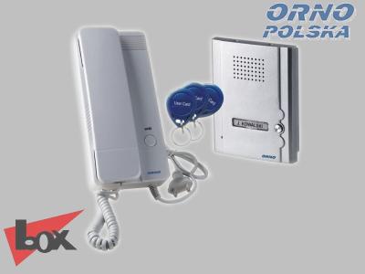 Domofon z czytnikiem breloków i kart OR-DOM-QH-911