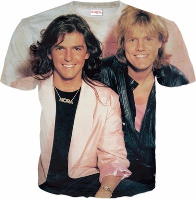 MODERN TALKING Koszulka T-Shirt Full Print 3D - 6903098876 - oficjalne  archiwum Allegro