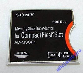Adapter Memory Stick Duo do CF Compact Flash