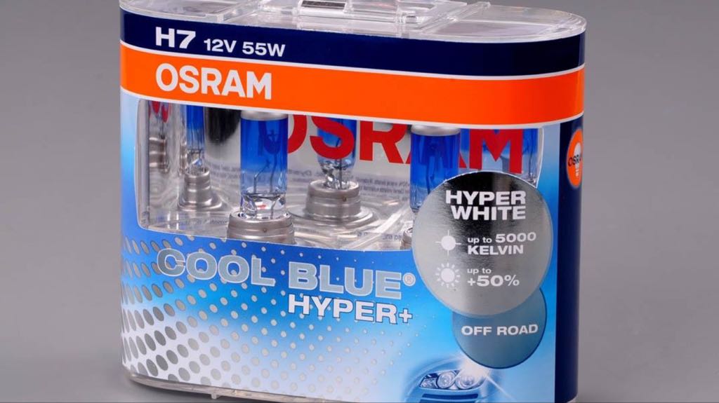 Osram Cool Blue Hyper H7Xenon Look 5000K - 7013204716 - oficjalne archiwum  Allegro